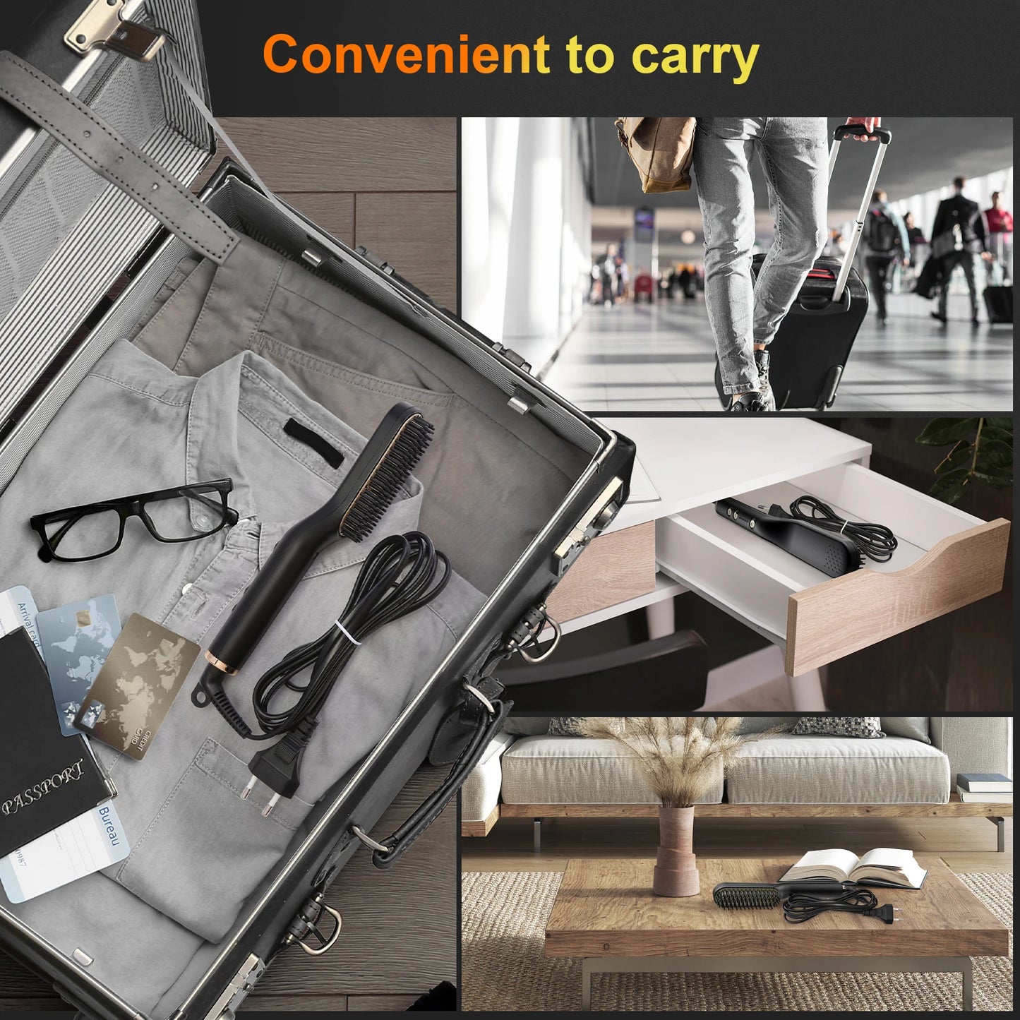 Hair Straightener Quick Hair Styling Comb